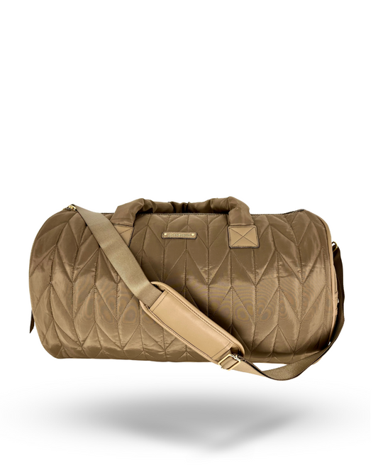 Joan & David Quilted Nylon Roll Travel Duffle