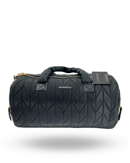 Joan & David Quilted Nylon Roll Travel Duffle